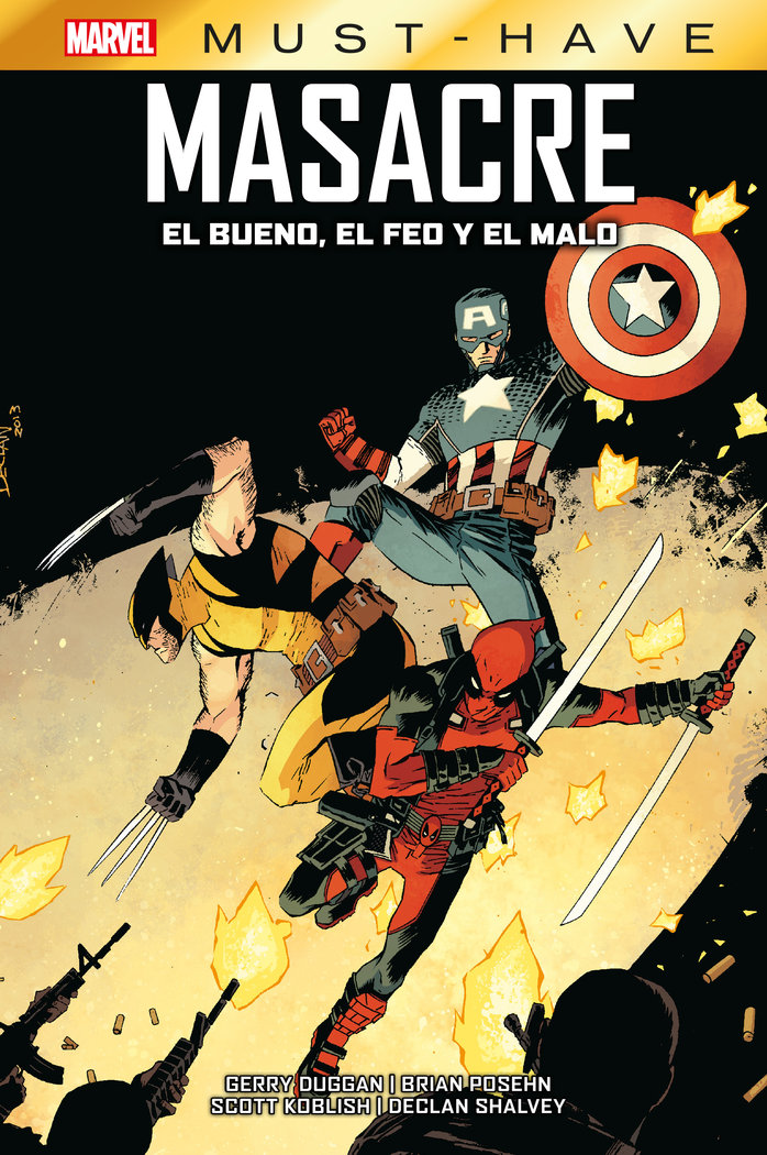 Marvel must have masacre. el feo y el malo