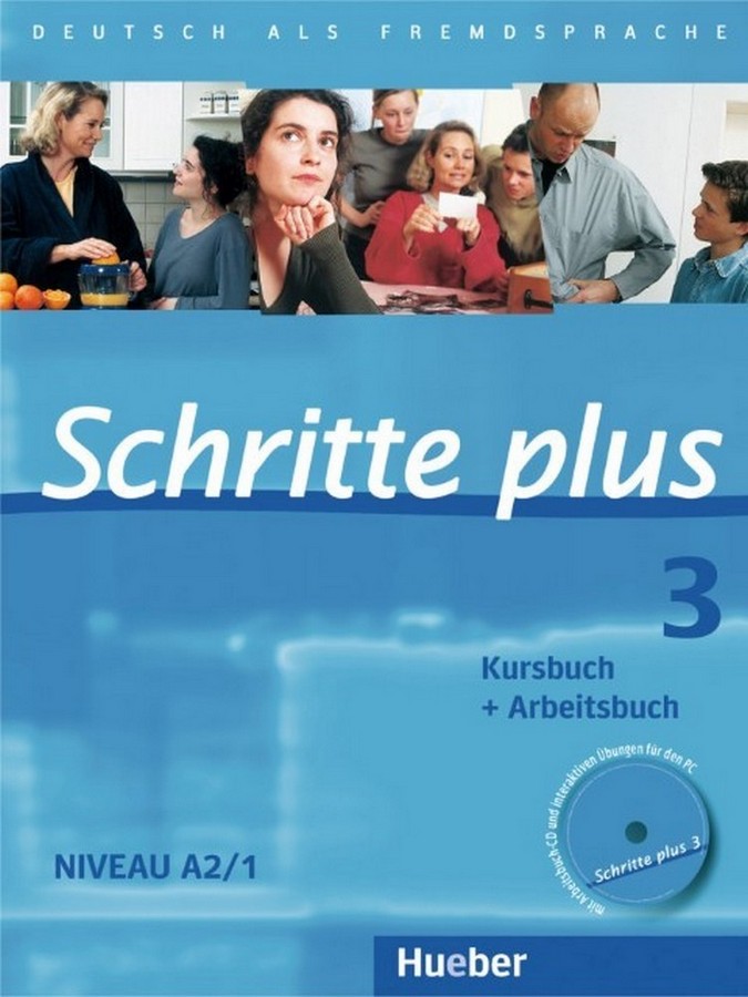 Schritte plus  Bd.3 Kursbuch + Arbeitsbuch, m. Audio-CD zum Arbeitsbuch