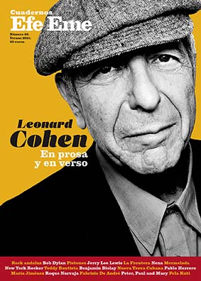 Leonard Cohen Nº 28. Cuadernos Efe Eme