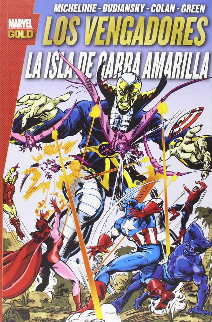 MARVEL GOLD LOS VENGADORES LA ISLA DE GA