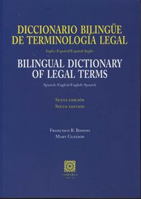 Diccionario bilingüe de terminología legal (Inglés-Español / Español-Inglés)