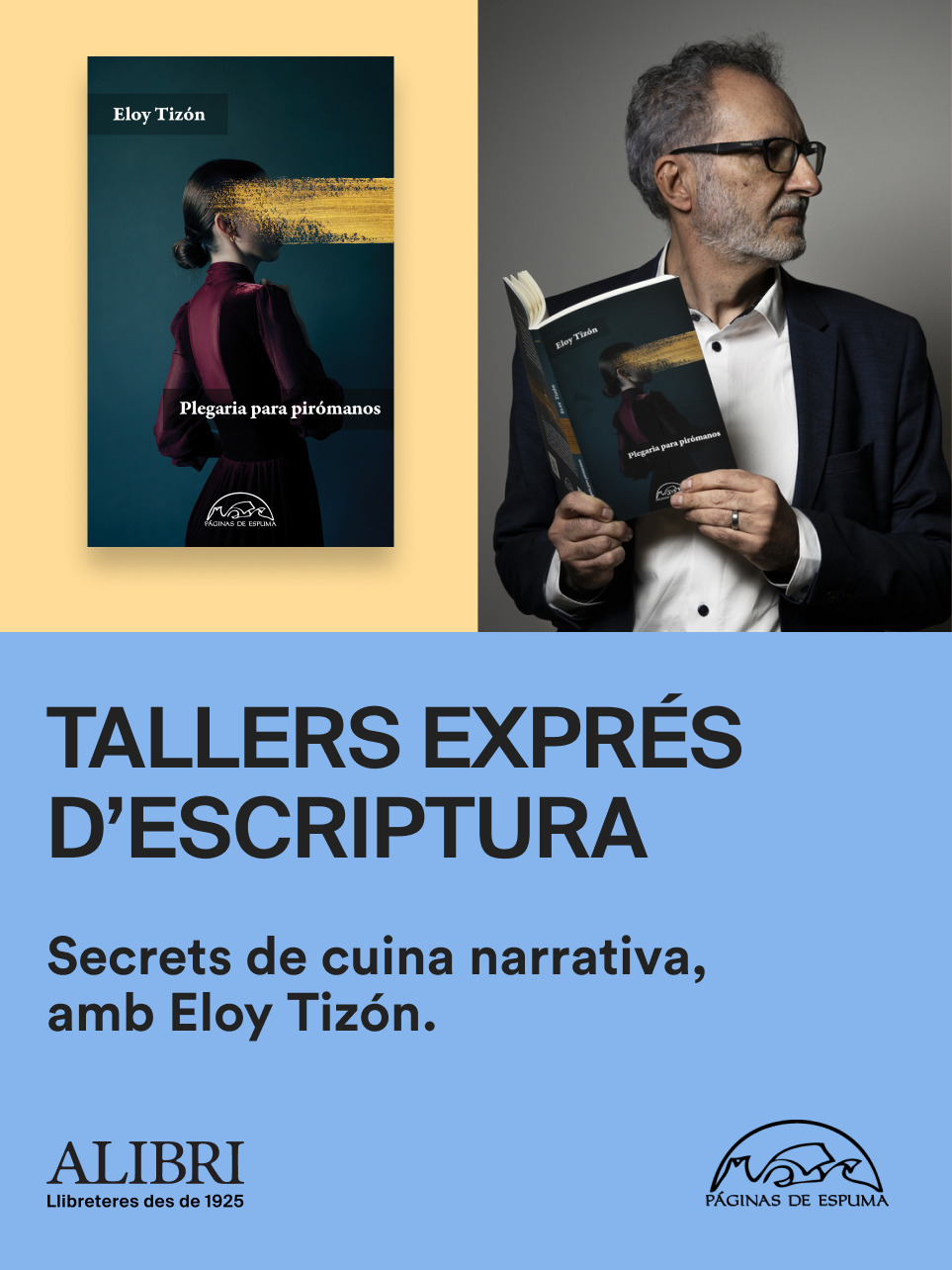 Taller Exprés d'Escriptura: Secrets de cuina narrativa, amb Eloy Tizón