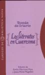 Los literatos en Cuaresma