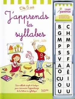 L'apprends les syllabes avec Sami et Julie (+ Magnets). Dès 5 ans