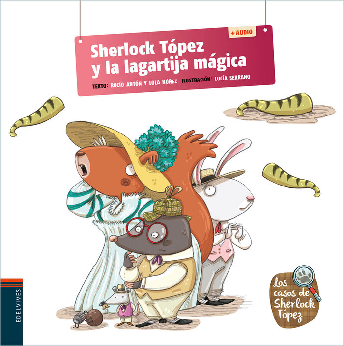 SHERLOCK TOPEZ Y LA LAGARTIJA MAGICA QR