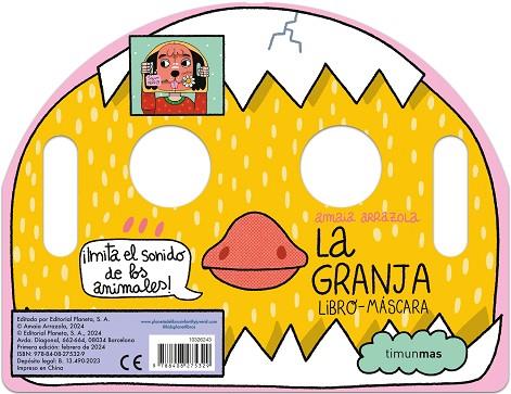 La granja. Libro máscara