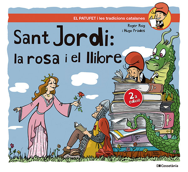 SANT JORDI LA ROSA I EL LLIBRE