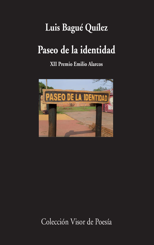 Paseo de la identidad (XII Premio Emilio Alarcos)