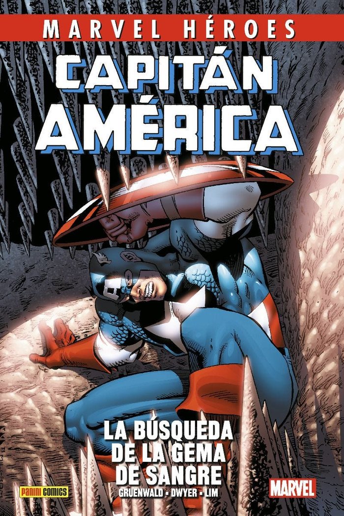 MH104 CAP AMERICA 3 BUSQUEDA GEMA SANGRE