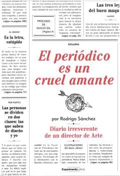 EL PERIODICO ES UN CRUEL AMANTE