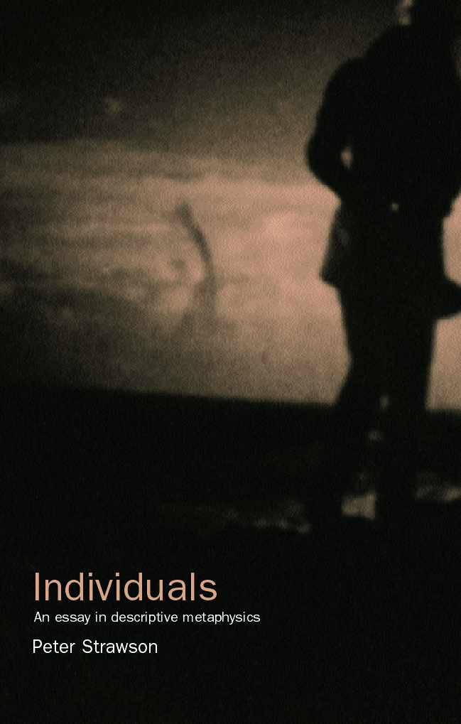 Individuals: an essay in descriptive metaphysics