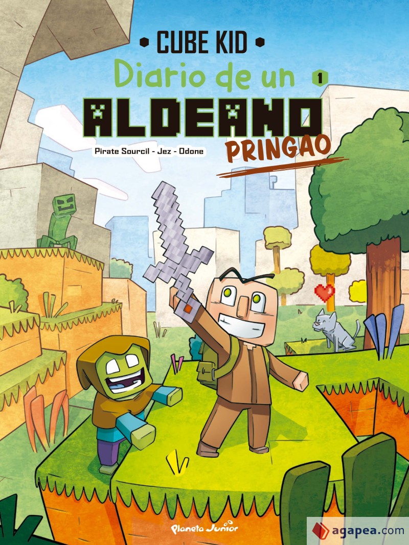 Diario de un aldeano pringao. Cómic 1: Un nuevo guerrero (Minecraft)