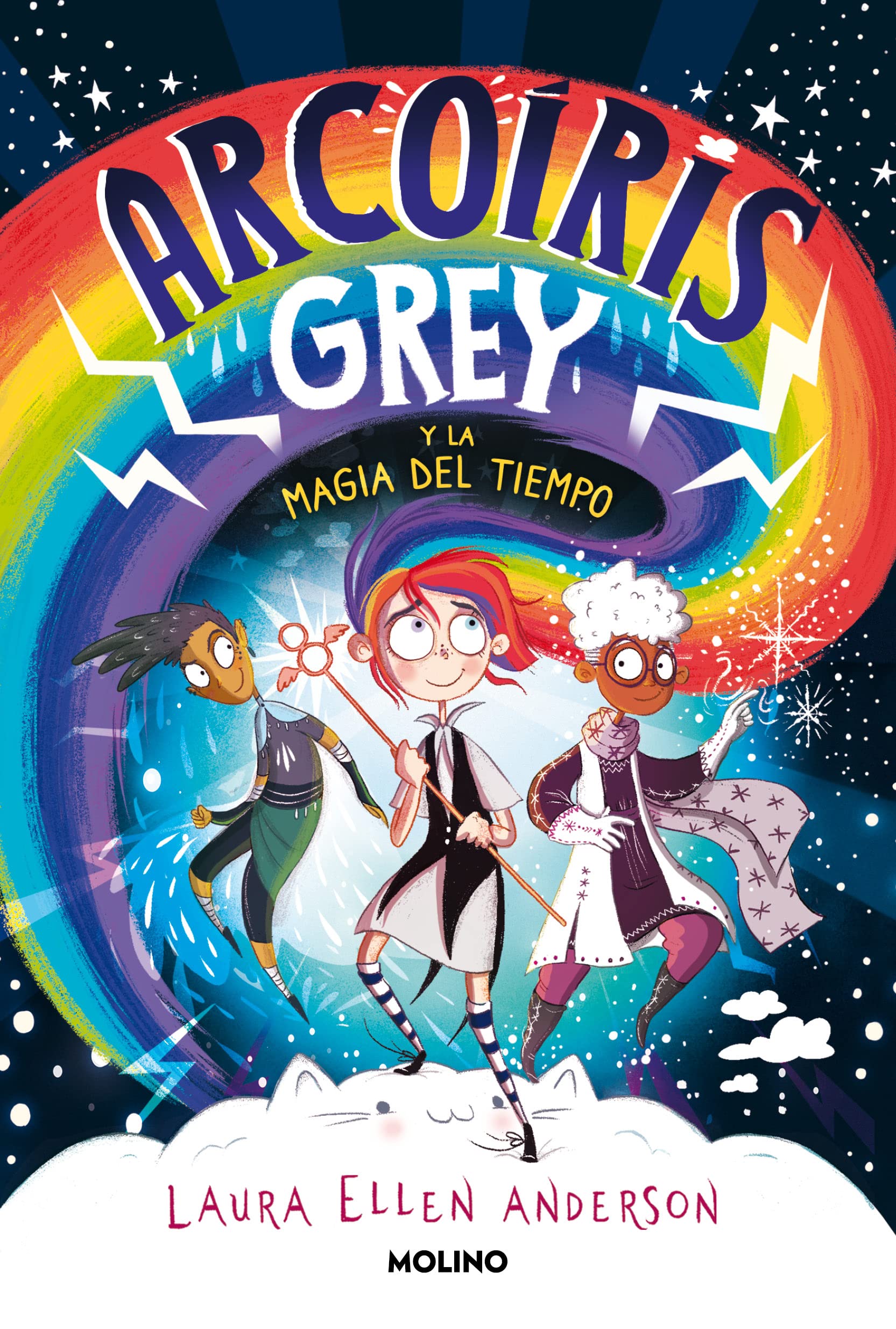 Arcoíris Grey y la magia del tiempo (Ficción Kids)