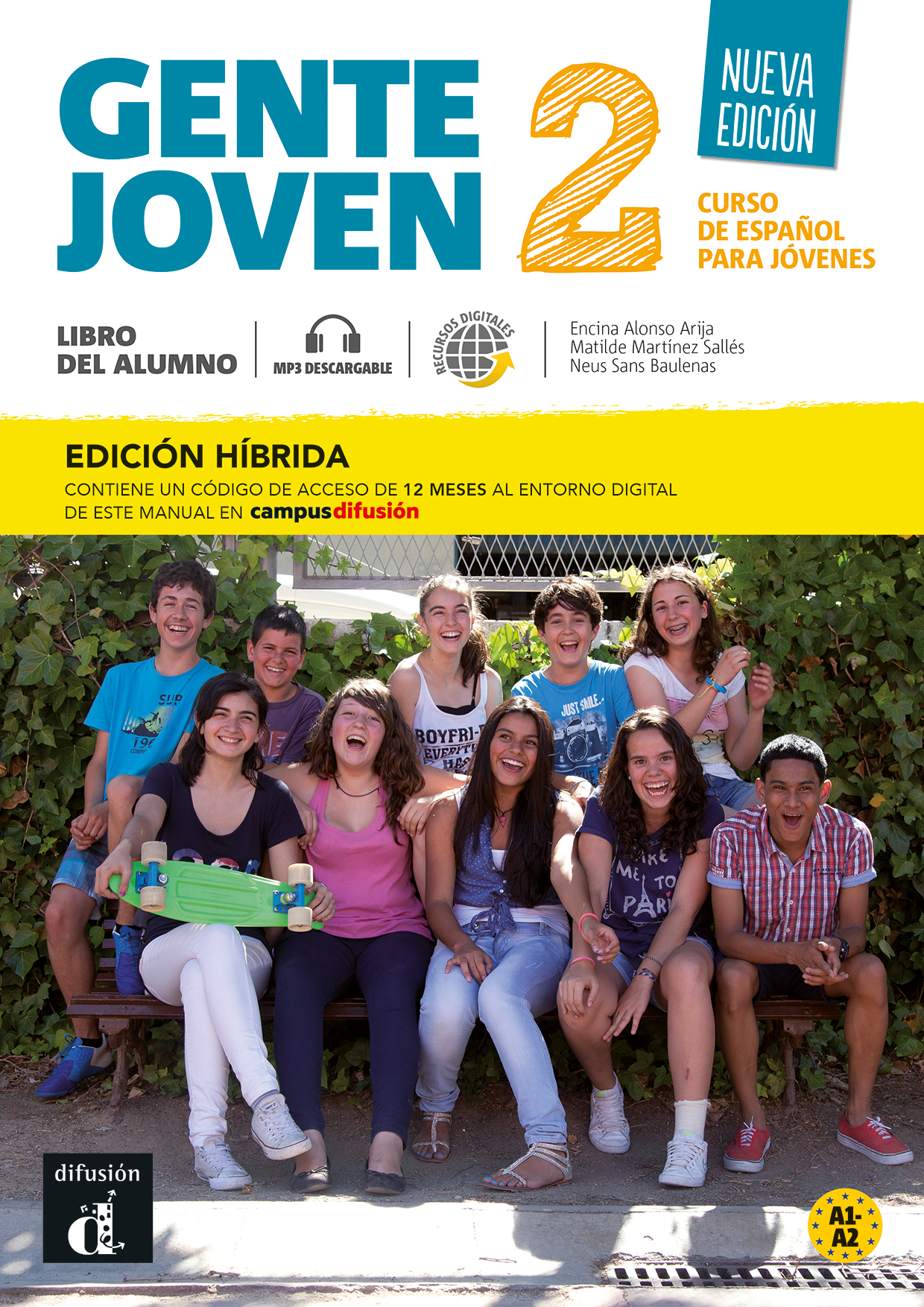 Gente joven 2 A1-A2 Nueva edición Ed. Híbrida Libro del alumno