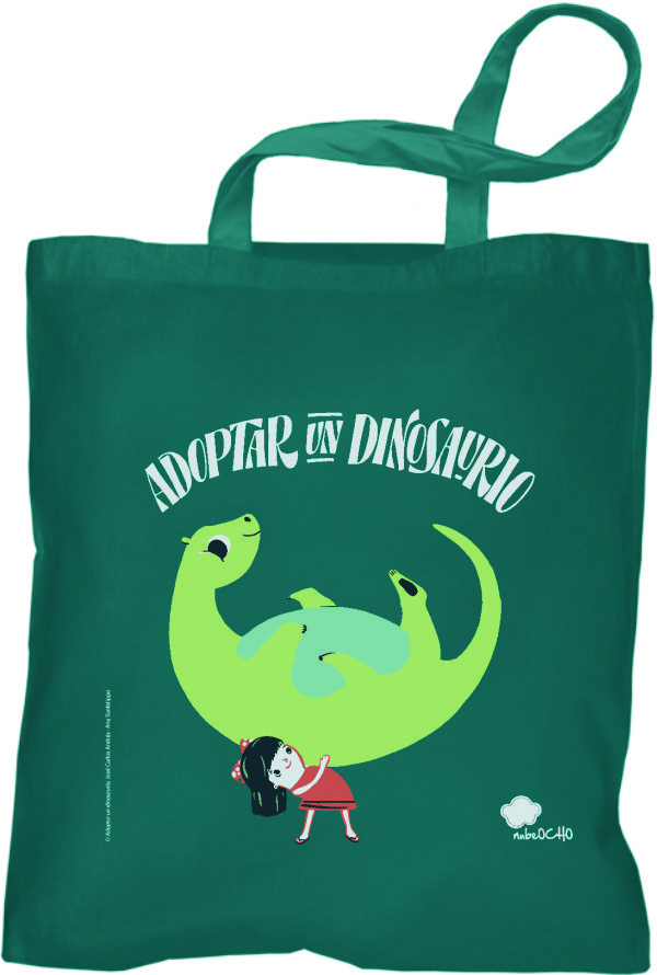 Bolsa Adoptar un dinosaurio