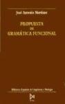 Propuesta de gramática funcional