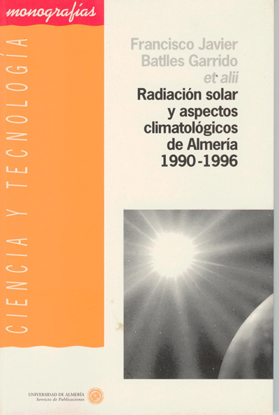 Radiación solar y aspectos climatológicos de Almería 1990-1996