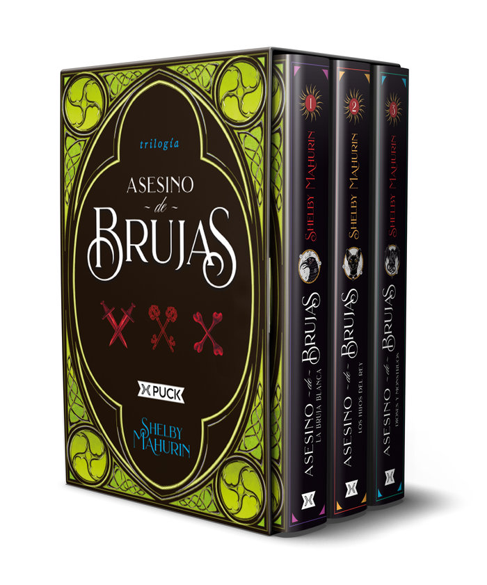 ESTUCHE TRILOGIA ASESINO DE BRUJAS