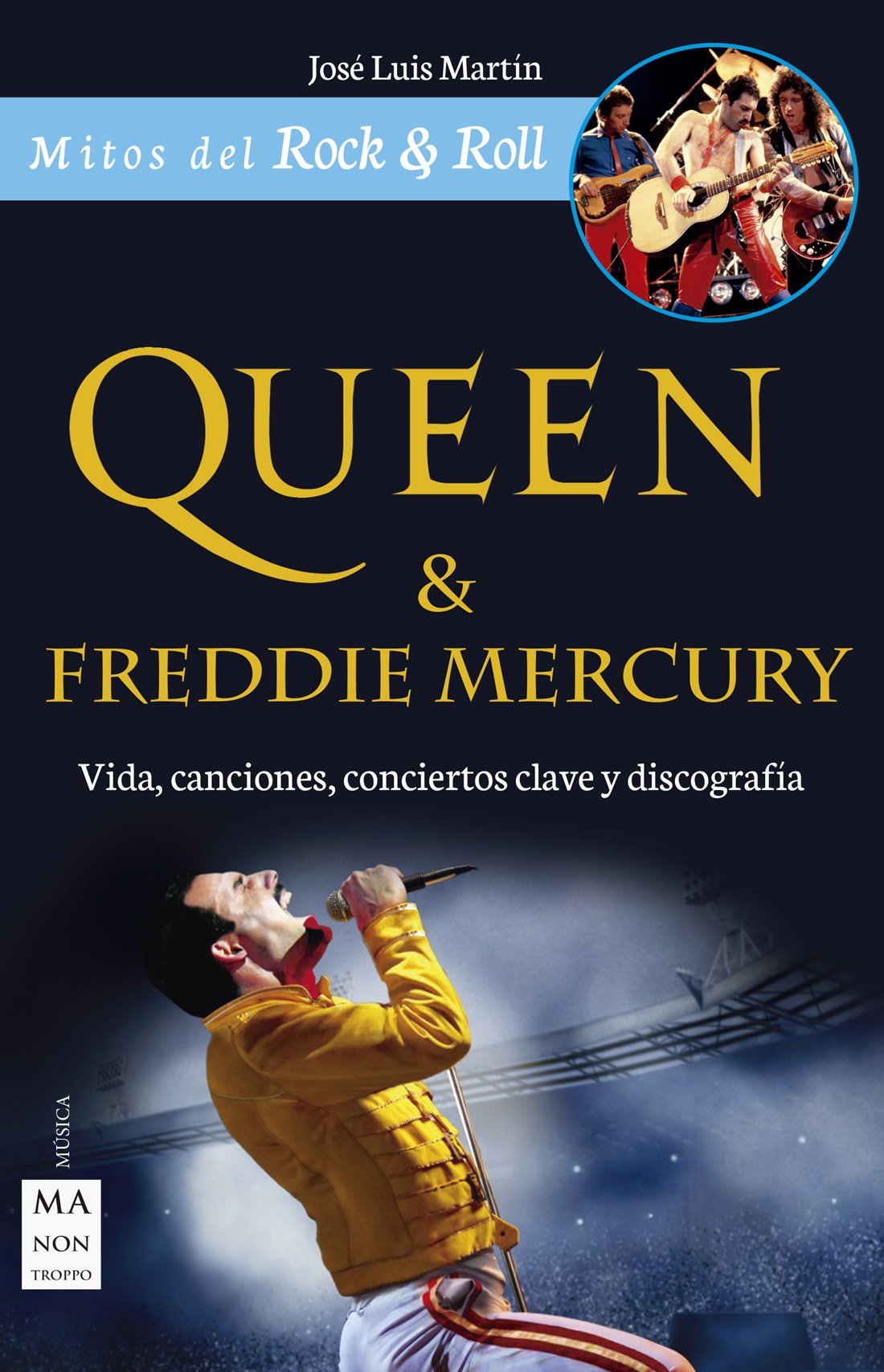 Queen & Freddie Mercury. Vida, canciones, conciertos clave y discografía