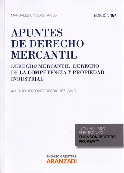 Apuntes de derecho mercantil 16 ed.