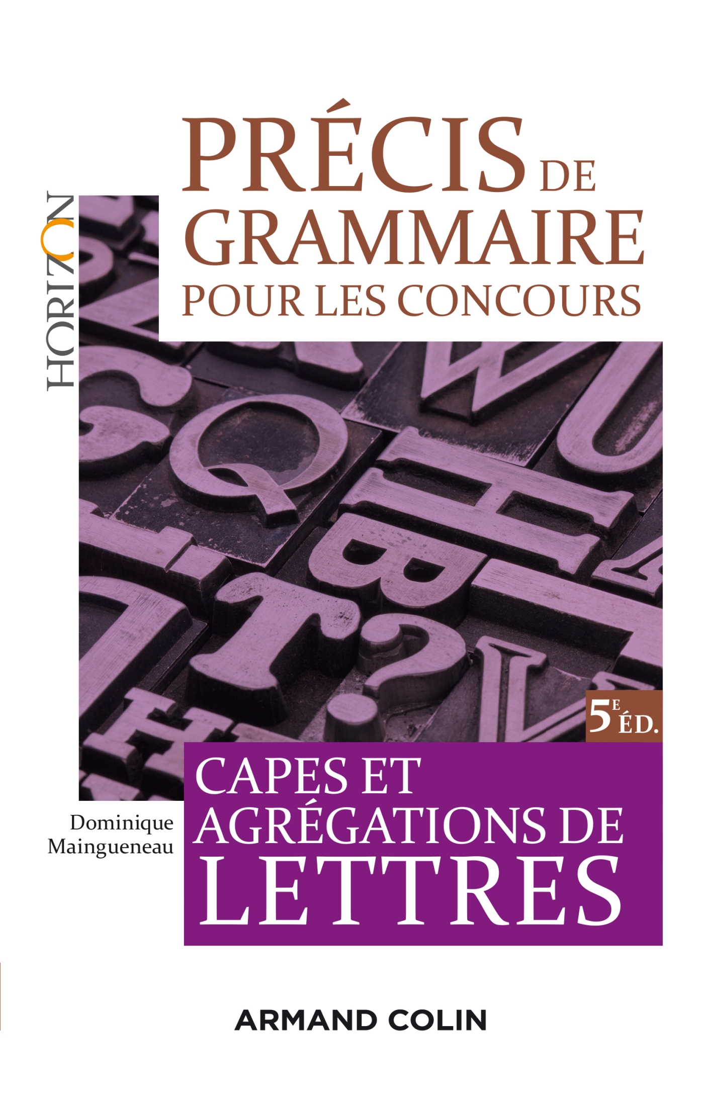 Précis de grammaire pour les concours