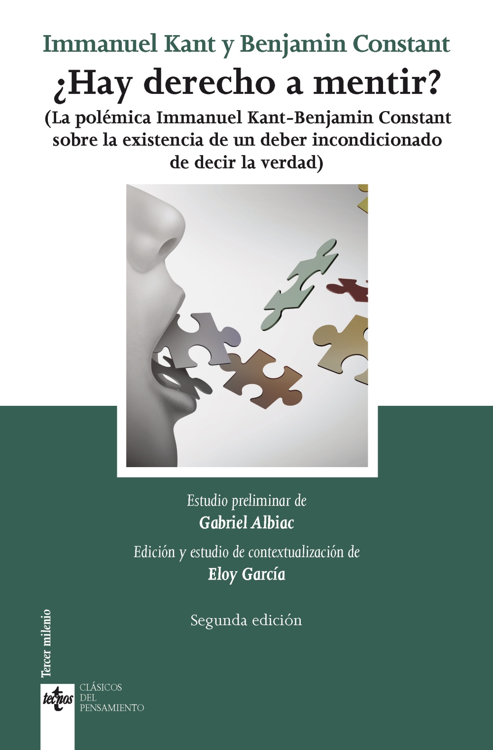 ¿Hay derecho a mentir? (La polémica Inmanuel Kant - Benjamin Constant, sobre la existencia de un deber incondicionado de decir la verdad)