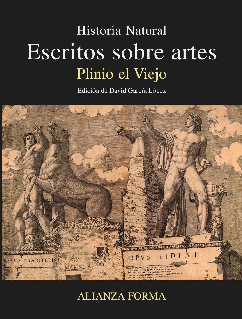 Historia Natural · Escritos sobre artes (Edición de David García López)