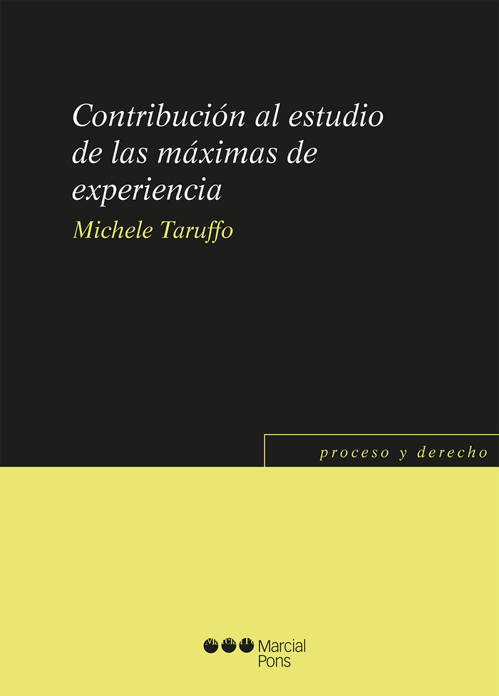 CONTRIBUCION AL ESTUDIO DE LAS MAXIMAS DE EXPERIENCIA