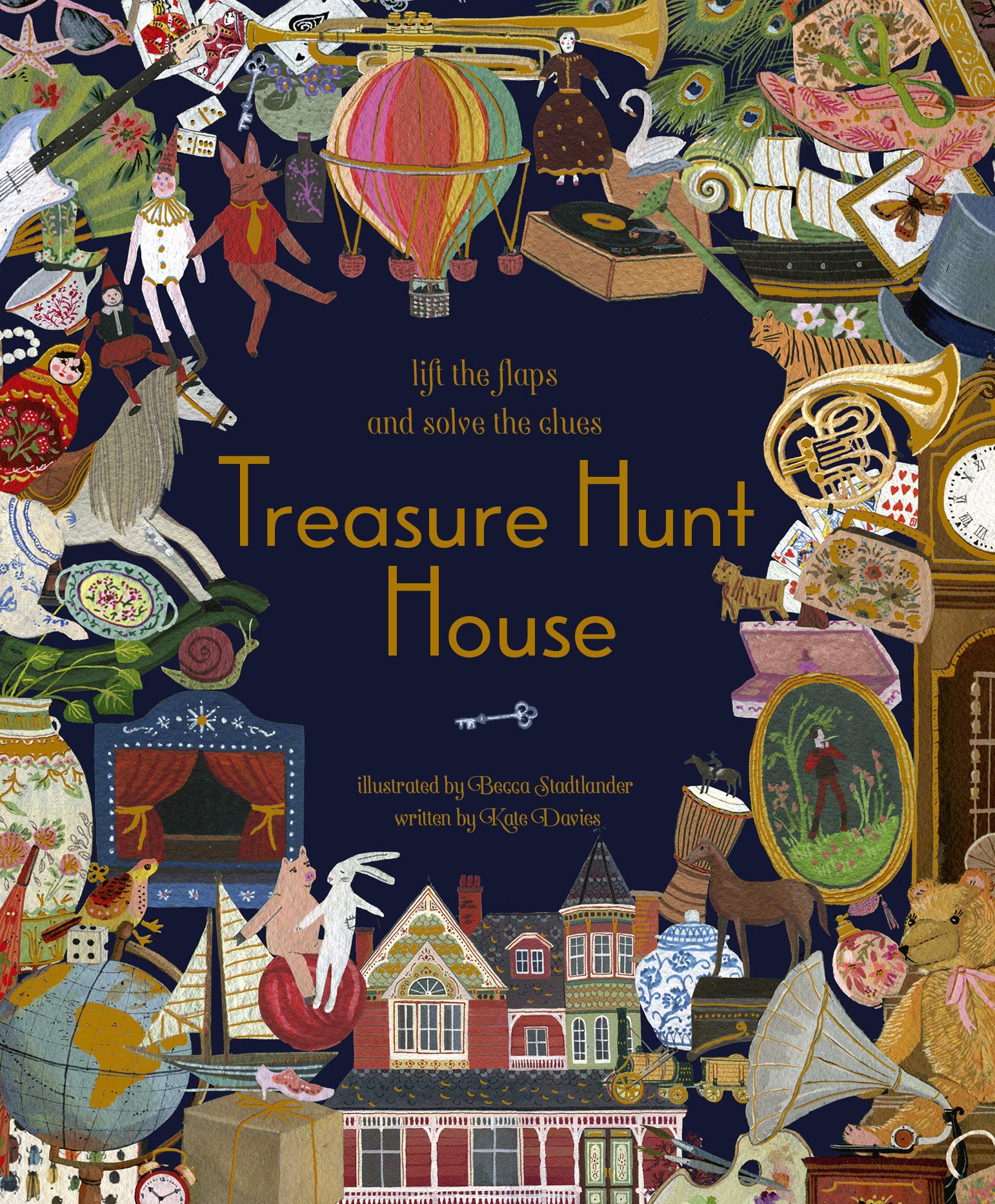 Treasure Hunt House: Lift the Flaps and Solve the Clues?