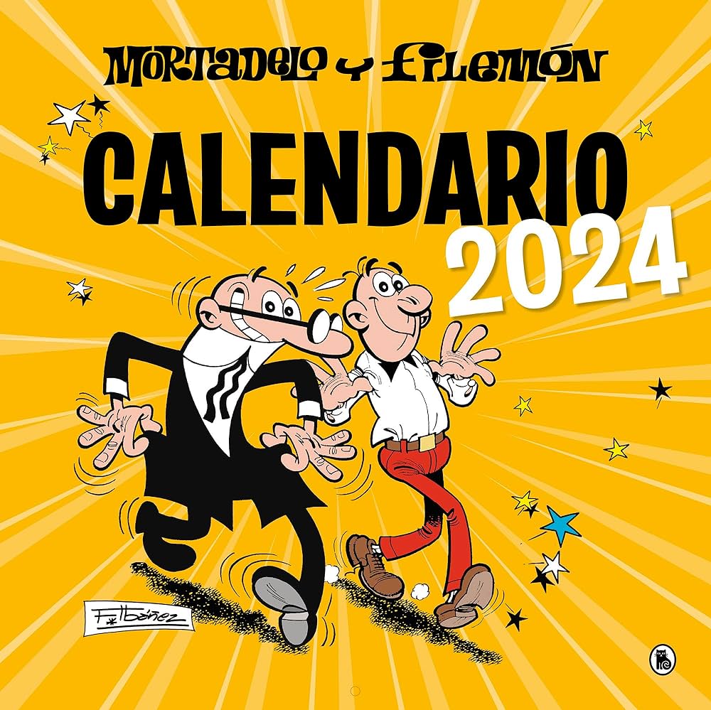 Mortadelo y Filemón ·Calendario 2024·