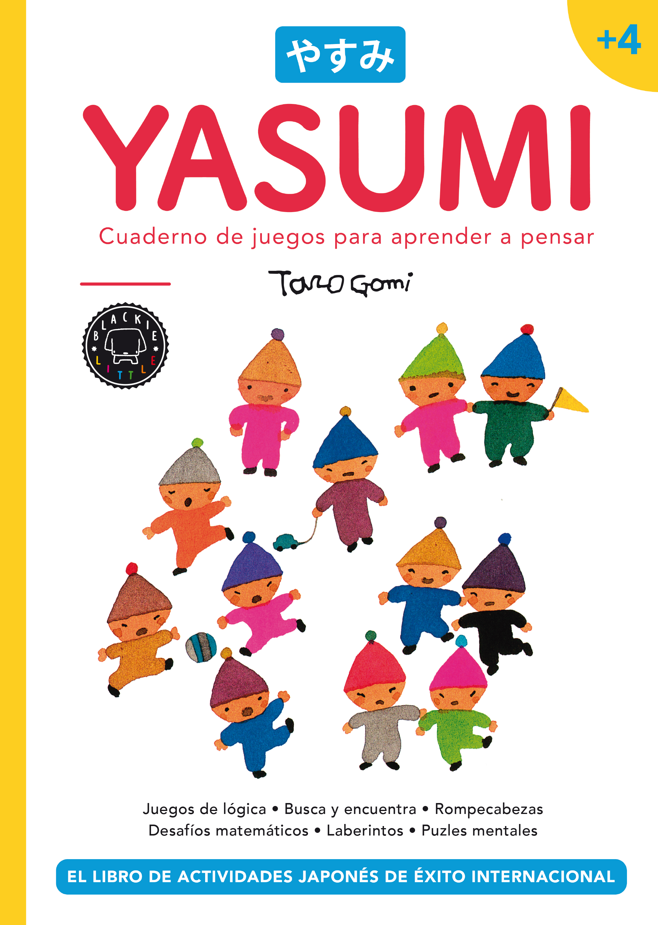 Yasumi +4. Cuaderno de juegos para aprender a pensar