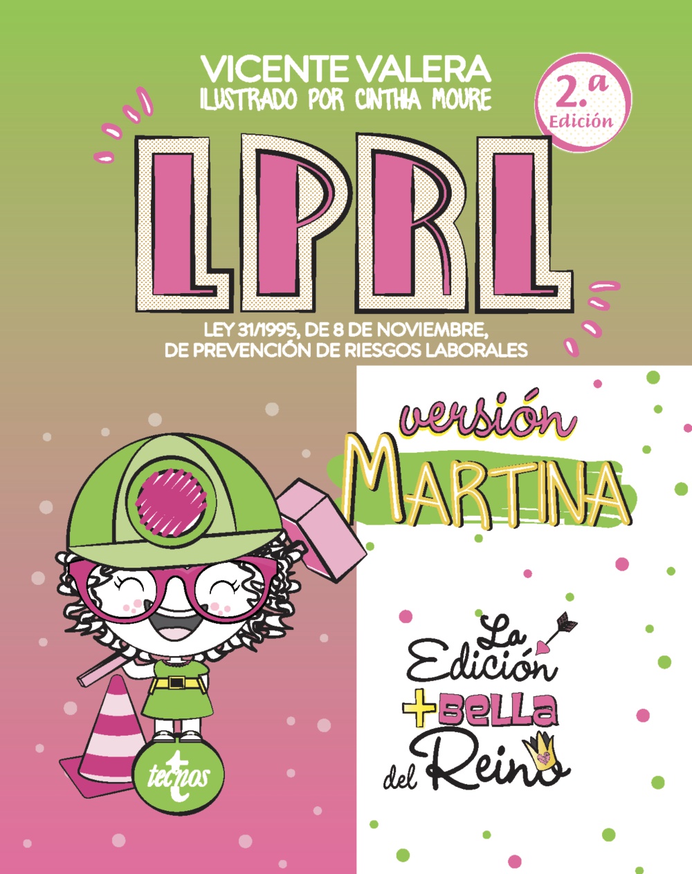 LPRL Versión Martina. Ley 31/1995, de 8 de noviembre, de Prevención de Riesgos Laborales