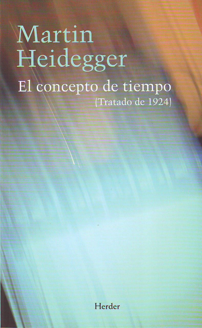 El concepto de tiempo (Tratado de 1924)