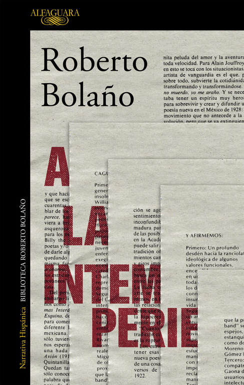 A la intemperie. Colaboraciones periodísticas, intervenciones públicas y ensayos