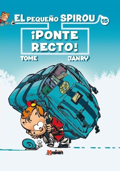 ¡Ponte recto!. El Pequeño Spirou; 15