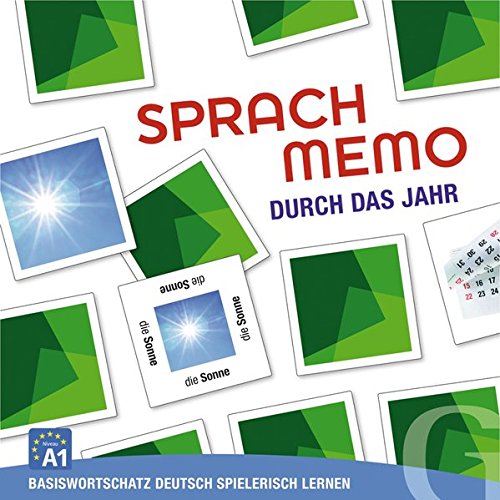 Sprachmemo Deutsch: Durch das Jahr (juego)