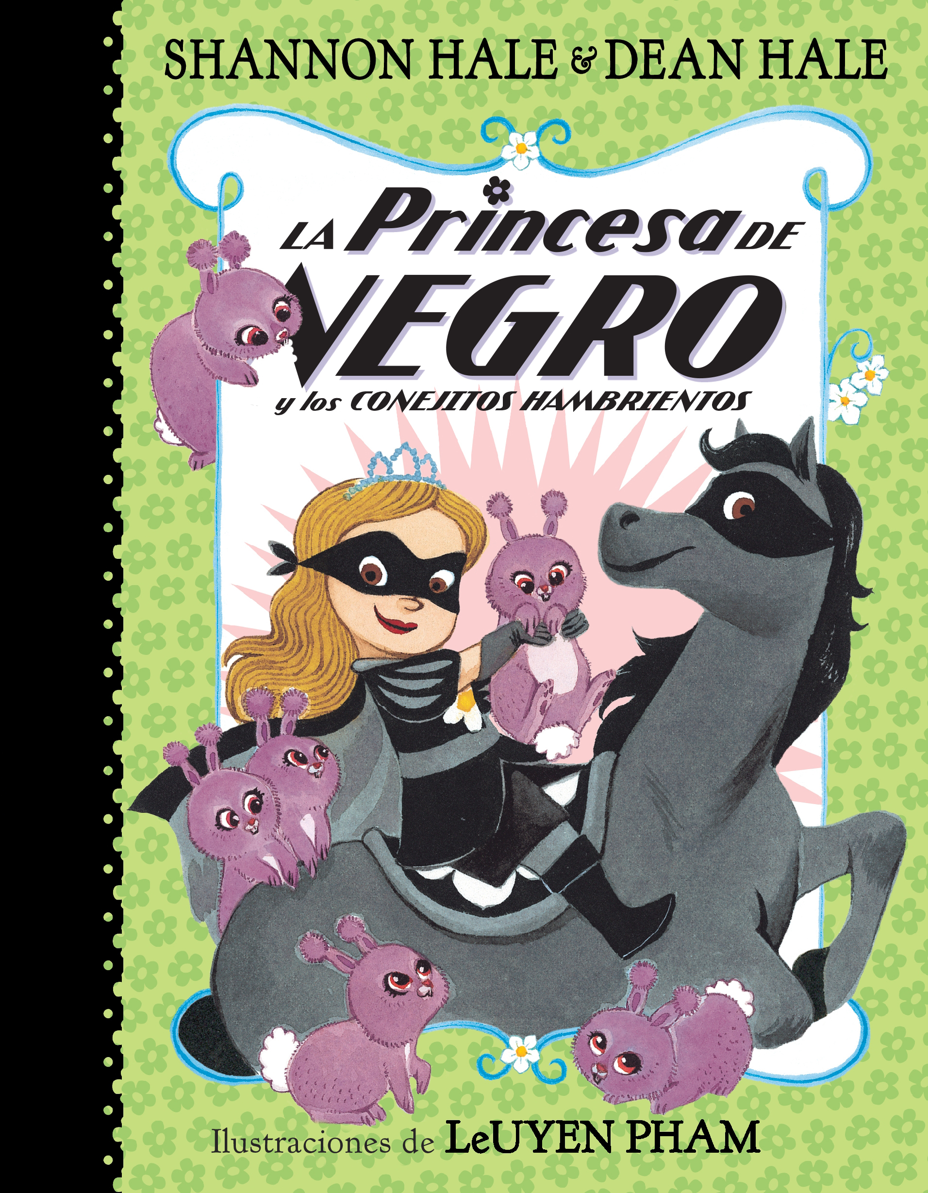 La princesa de negro y los conejitos hambrientos