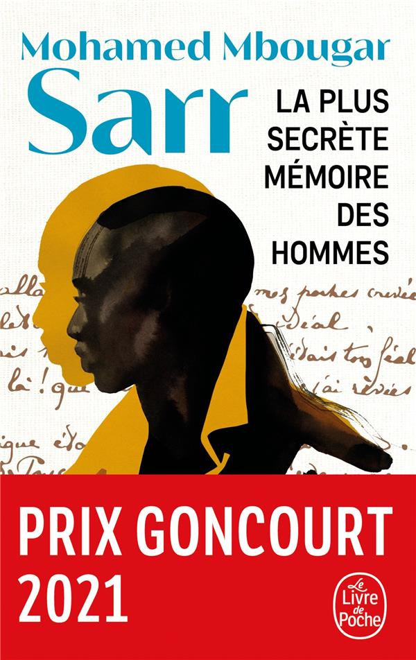 La plus Secrète Mémoire des hommes (Prix Goncourt 2021)