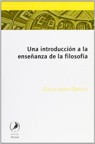 Una introducción a la enseñanza de la filosofía