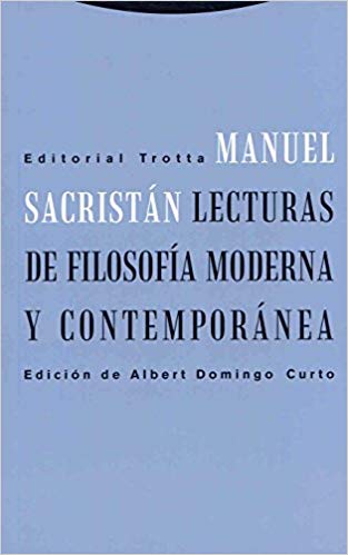 Lecturas de filosofía moderna y contemporánea