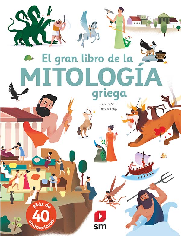 El gran libro de la mitología griega (más de 40 animaciones)