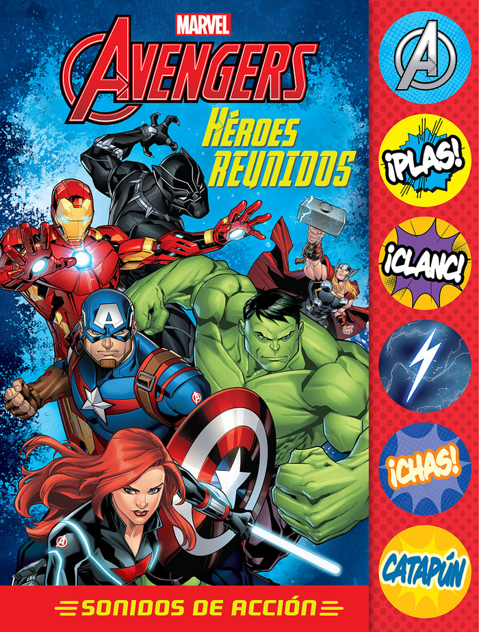 AVENGERS, HEROES REUNIDOS. SONIDOS DE ACCION.ASB