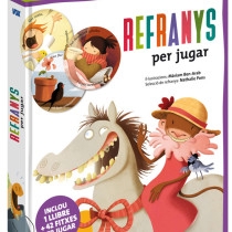 Refranys per jugar (1 llibre + 42 fitxes per jugar)