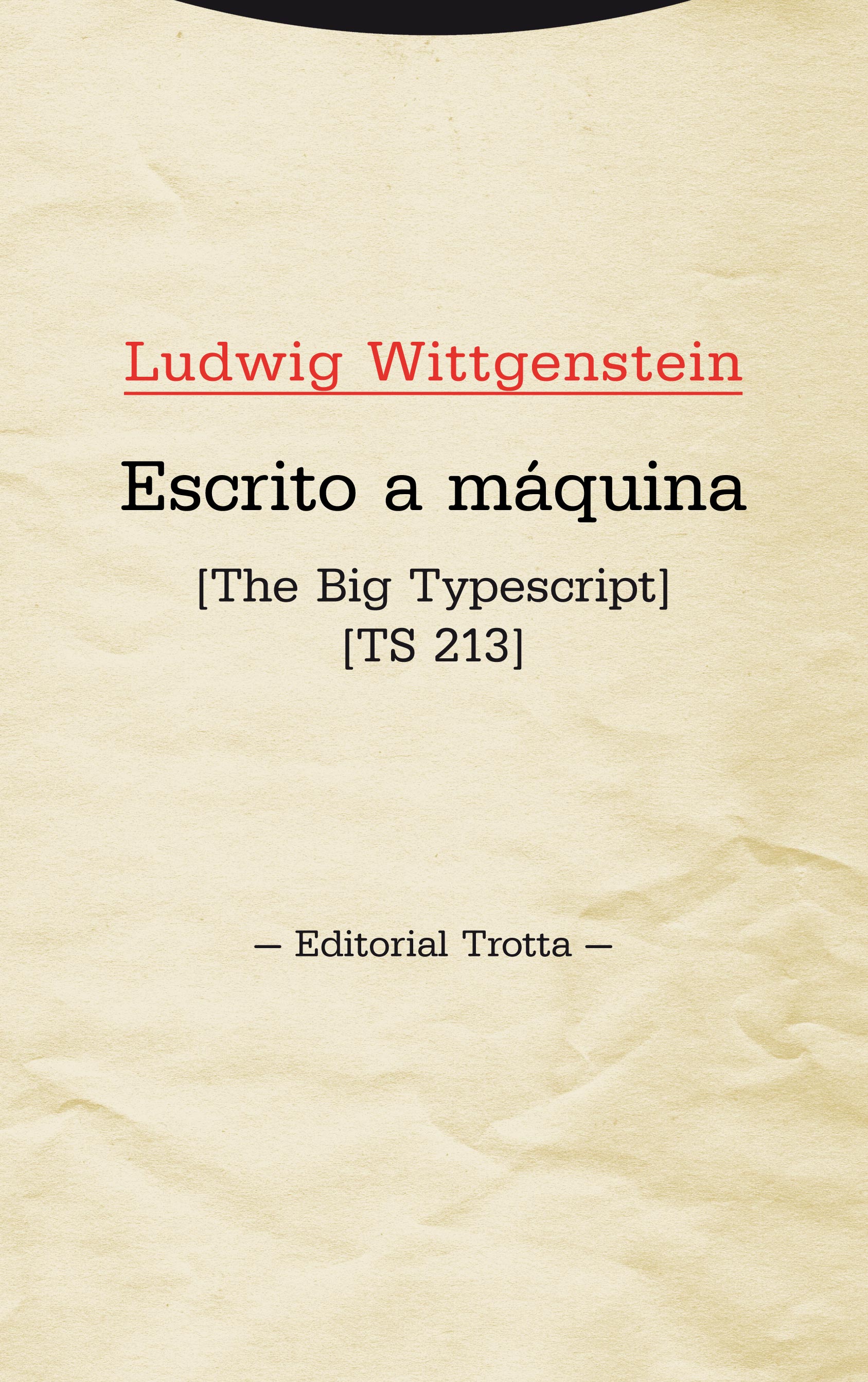 Escrito a máquina (The Big Typescript) [TS 213]