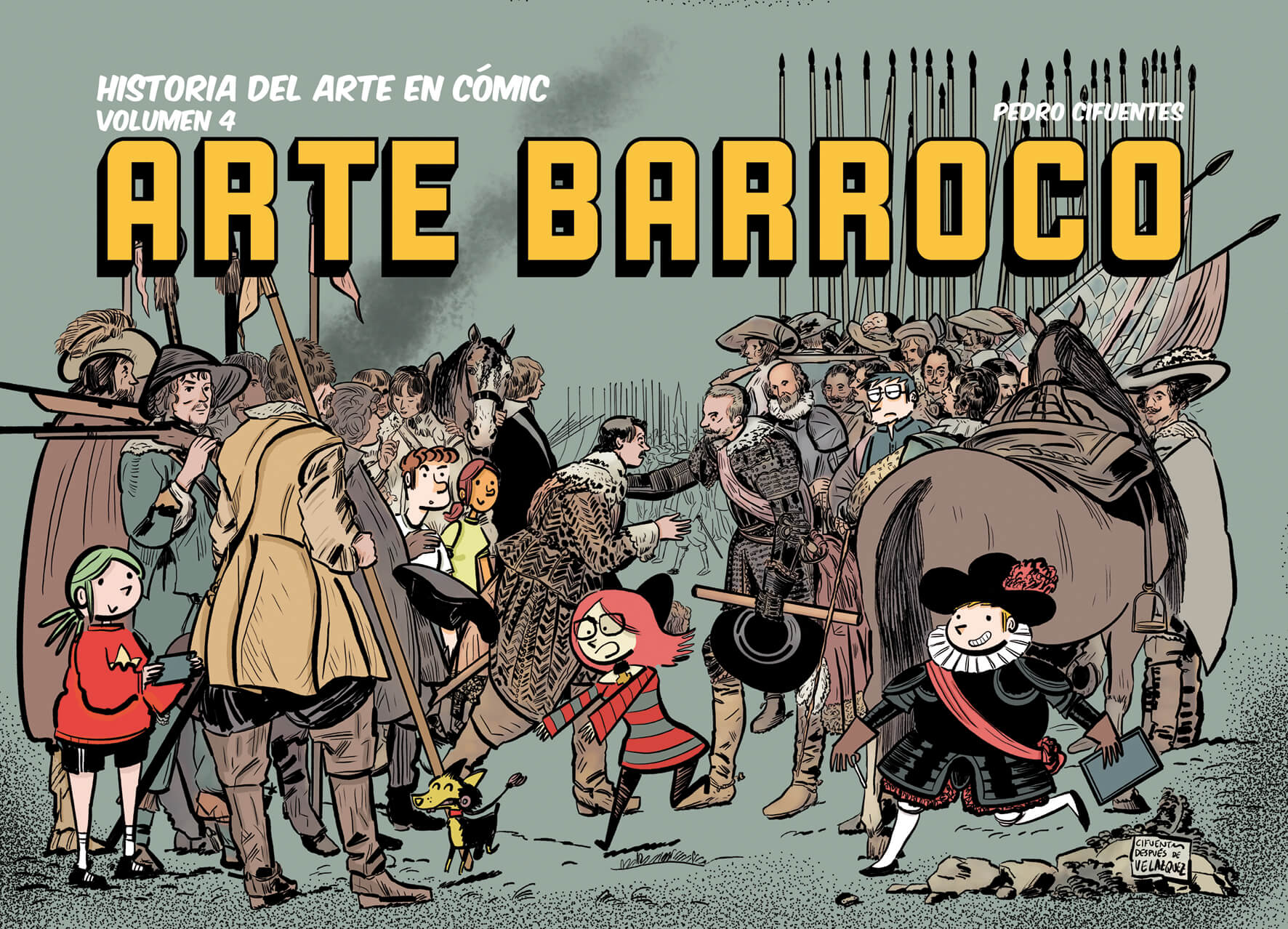 Historia del arte en cómic. Arte Barroco (Vol. 4)