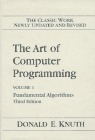 The art of computer programming . Volume I : fundamentals algorithms