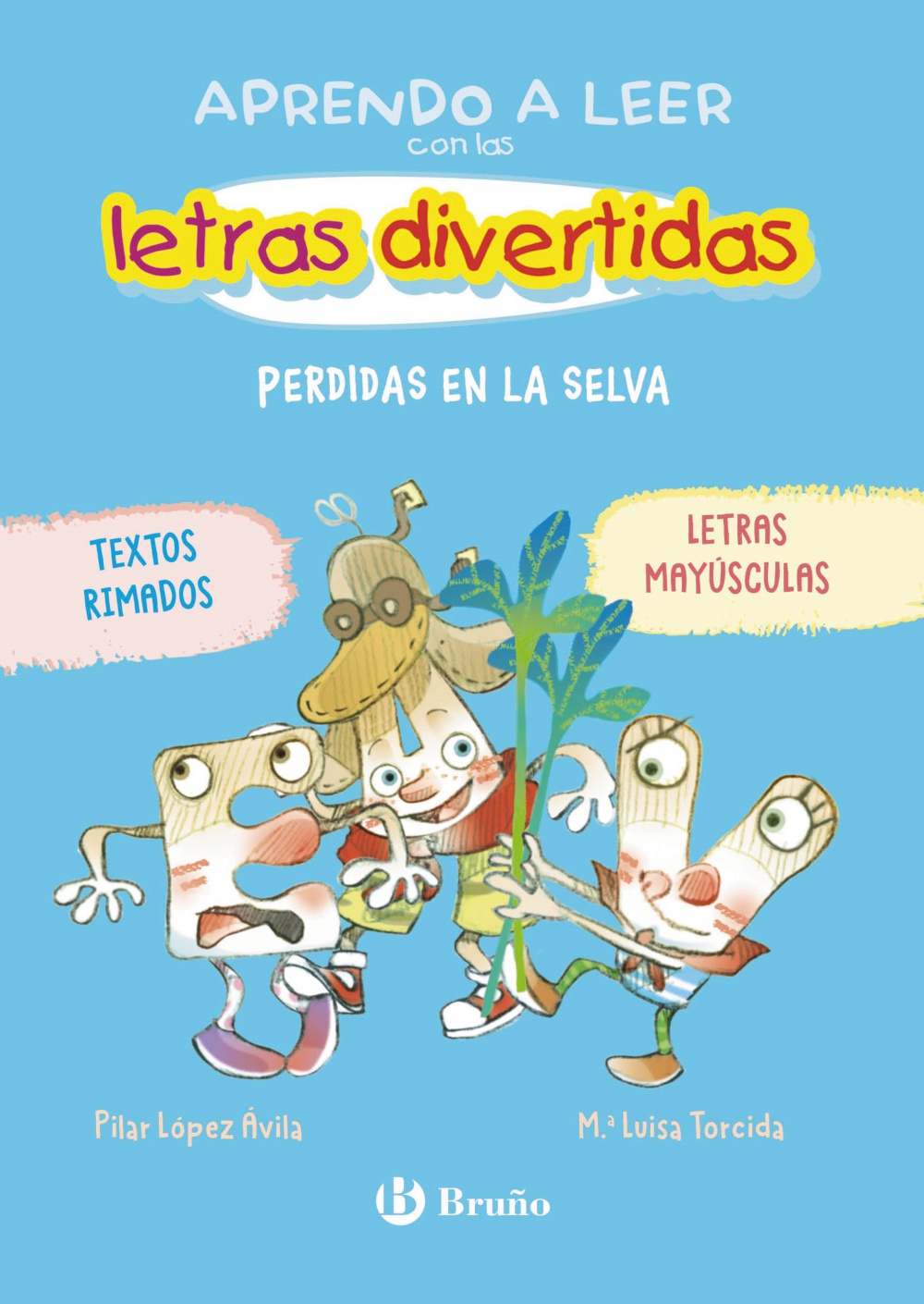 Aprendo a leer con las letras divertidas, 2. Perdidas en la selva