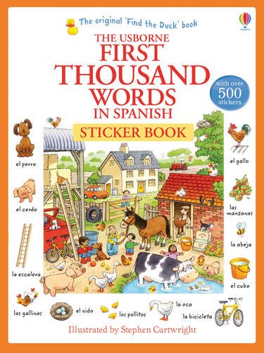 First Thousand Words in Spanish. Sticker Book