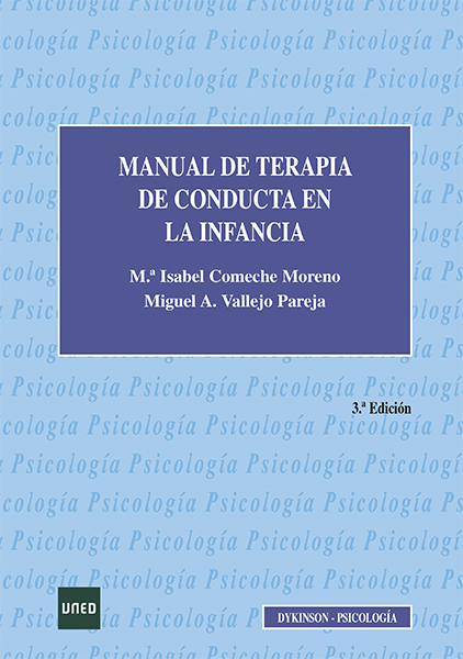 Manual de terapia de conducta en la infancia