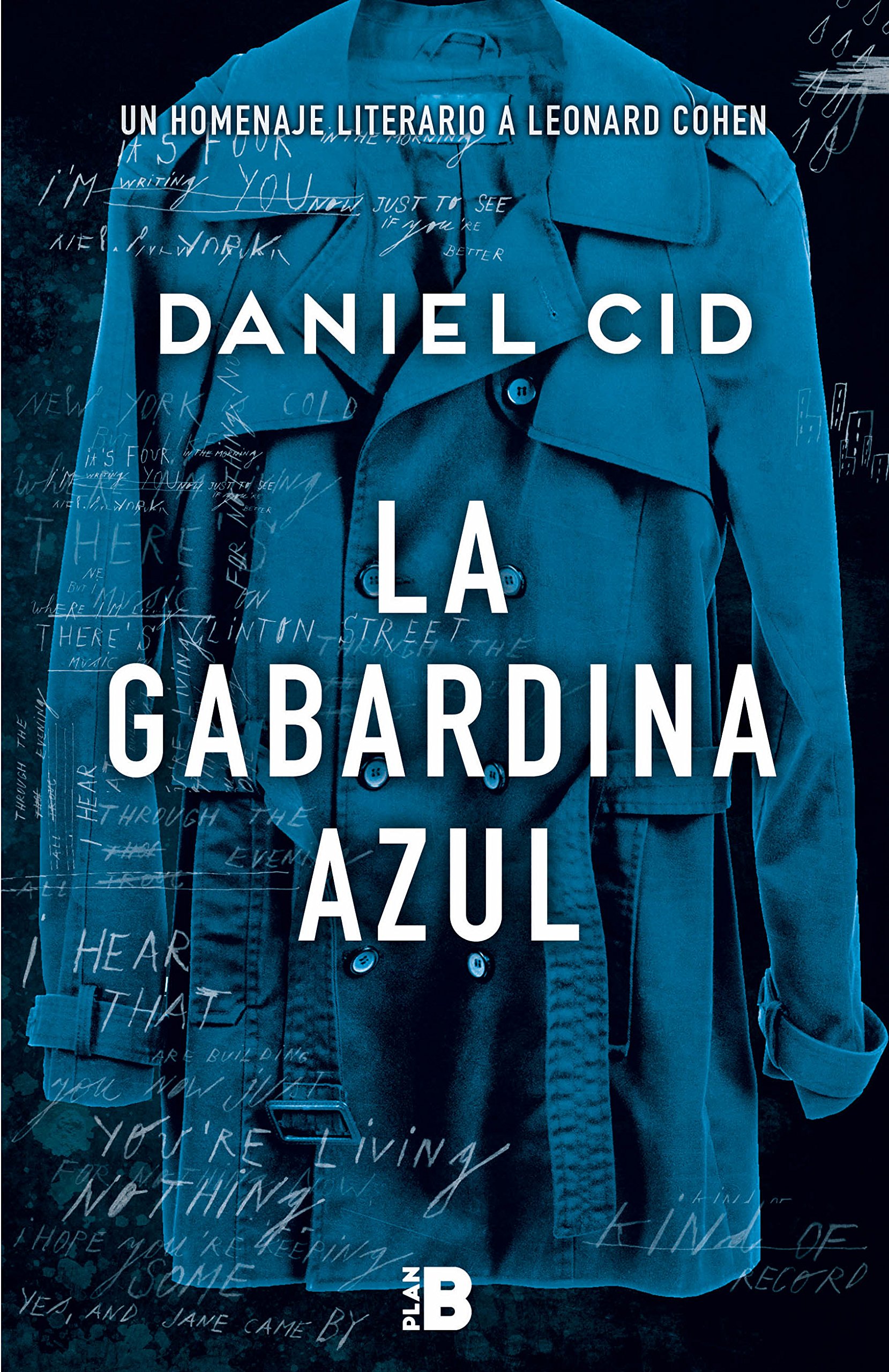 La gabardina azul